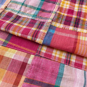 Patchwork Nantucket Madras Plaid Isabella Fabric SV576859 3