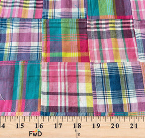 Patchwork Nantucket Madras Plaid Mallory Fabric SV576862 4