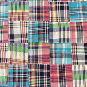 Patchwork Nantucket Madras Plaid Pierre Fabric SV576864 1