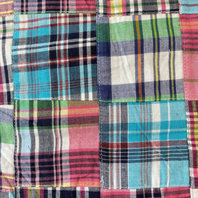 Patchwork Nantucket Madras Plaid Pierre Fabric SV576864 2