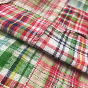 Patchwork Nantucket Madras Plaid Sebastian Fabric SV576865 3