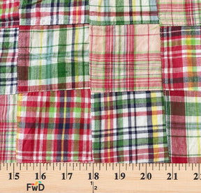 Patchwork Nantucket Madras Plaid Sebastian Fabric SV576865 4