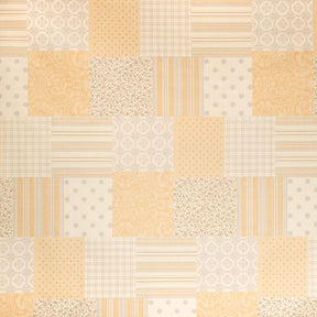 Patchwork Oilcloth Fabric SV578121 Beige 2