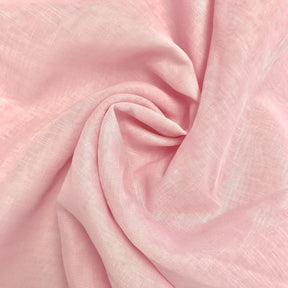 Sheer Voile Gasa Rod Pocket Curtains Pale Pink 3