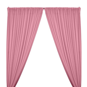 Ity Stretch Knit Jersey Rod Pocket Curtains Pink 1