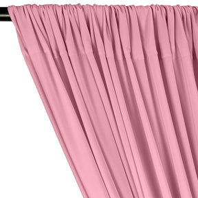 Ity Stretch Knit Jersey Rod Pocket Curtains Pink 2