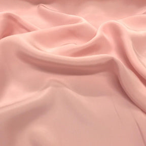 Silk Charmeuse Rod Pocket Curtains Pink 3