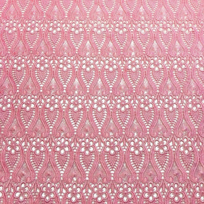 Iris Guipure French Venice Lace Fabric SV574145 Pink 2