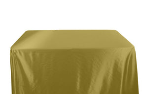 Charmeuse Satin 6 Feet Banquet Table Covers Pistachio 1