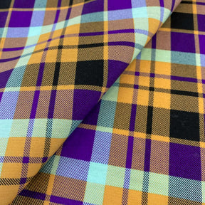 Plaid Print Cotton Fabric SV577433 Aberdeen 2