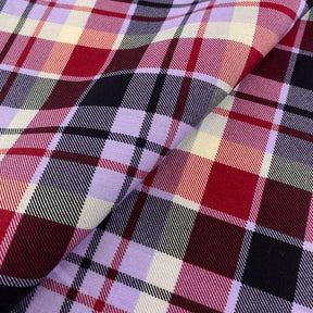 Plaid Print Cotton Fabric SV577431 Edinburgh 2