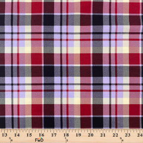 Plaid Print Cotton Fabric SV577431 Edinburgh 3