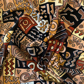 Geometric African Print Dty Brushed 6 3 Fabric SV576916 3