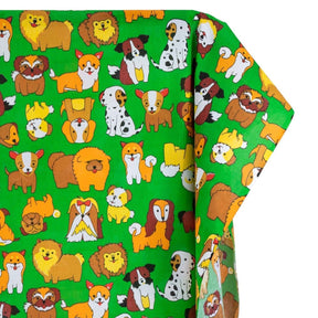 Puppy Love Broadcloth Fabric SV578079 Green 1