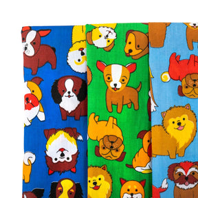 Puppy Love Broadcloth Fabric Group