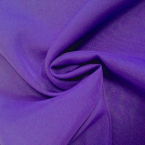 Polyester Chiffon Rod Pocket Curtains Purple 4
