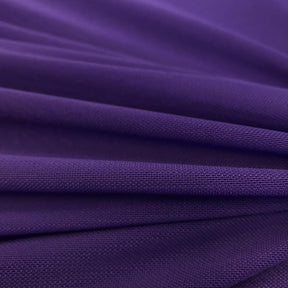 Power Mesh Rod Pocket Curtains Purple 3