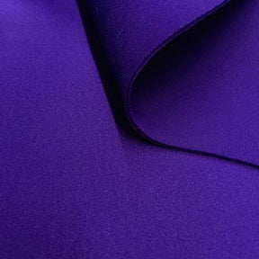 Neoprene Scuba Rod Pocket Curtains Purple 3