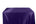 Charmeuse Satin 6 Feet Banquet Table Covers Purple 1