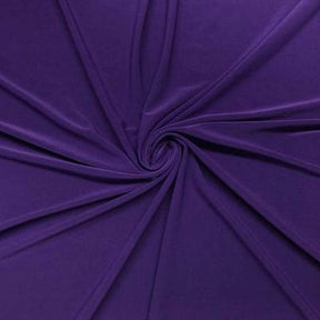 Ity Stretch Knit Jersey Rod Pocket Curtains Purple 3