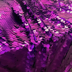Paillette Circle Sequins Rod Pocket Curtains Purple 4
