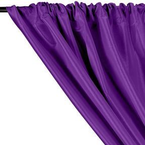 Stretch Taffeta Rod Pocket Curtains Purple 2