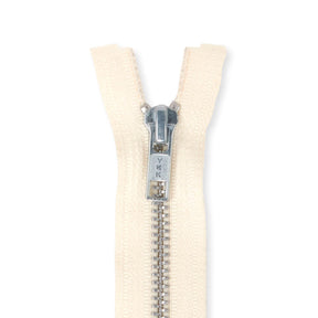 Ykk 5 Aluminum Separating Zipper SV578785 Cream 1