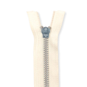Ykk 5 Aluminum Separating Zipper SV578785 Cream 2