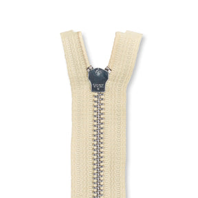 Ykk 5 Aluminum Separating Zipper SV578786 Fisherman White 2