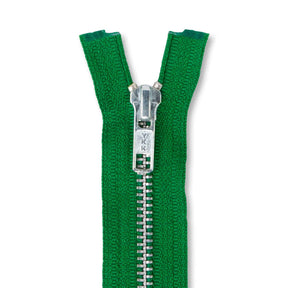 Ykk 5 Aluminum Separating Zipper SV578800 Jewel Green 1
