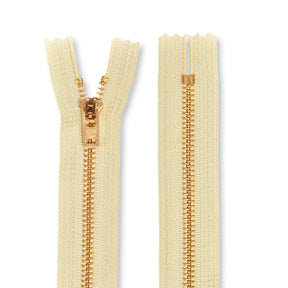 Ykk 5 Brass Closed End Jean Zipper SV578634 Fisherman White 3