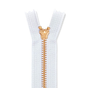 Ykk 5 Brass Closed End Jean Zipper SV578631 Bright White 2