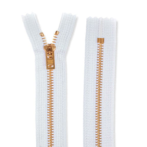Ykk 5 Brass Closed End Jean Zipper SV578631 Bright White 3