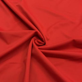 Matte Milliskin Rod Pocket Curtains Red 3