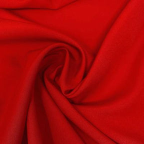Poplin 110 Rod Pocket Curtains Red 3
