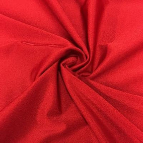 Shiny Milliskin Rod Pocket Curtains Red 3