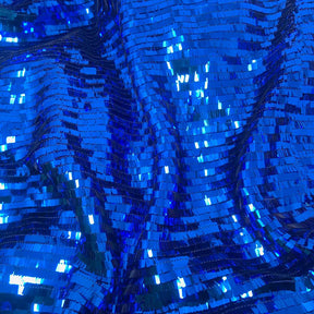 Piano Rectangle Sequins Fabric SV574722 Royal 2