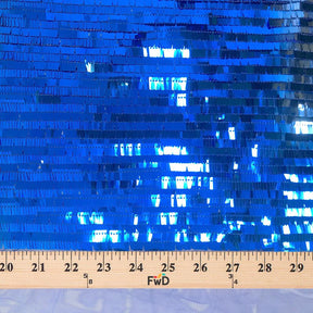 Piano Rectangle Sequins Fabric SV574722 Royal 4