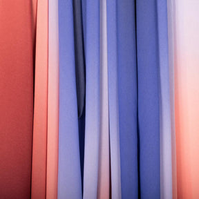 Chiffon Ombre Printed Fabric SV577576 Royal Blue To Wine 3
