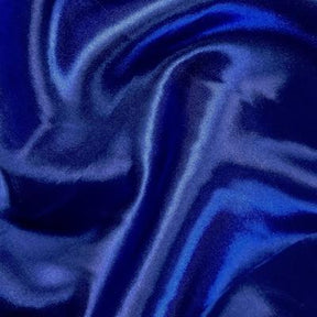 Charmeuse Satin Rod Pocket Curtains Royal Blue 3