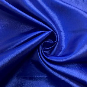 Extra Wide Nylon Taffeta Rod Pocket Curtains Royal Blue 3