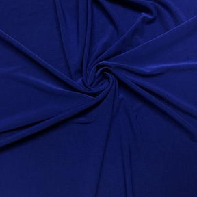 Ity Stretch Knit Jersey Rod Pocket Curtains Royal Blue 3