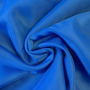 Sheer Voile Rod Pocket Curtains Royal Blue 3