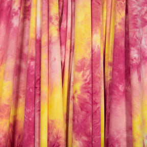 Tie Dye Printed Brushed Jersey Fabric SV577629 Pineapple Raspberry 3