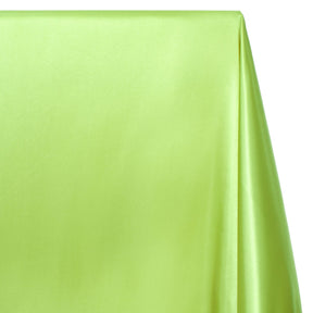 Polyester Charmeuse Satin (58/60 Inch) Fabric SV571224 Apple Green Image A1