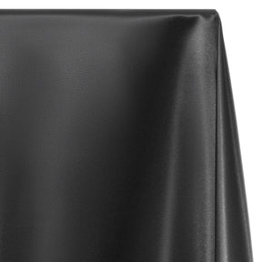 Polyester Charmeuse Satin (58/60 Inch) Fabric SV571253 Black Image A1