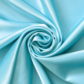 Premium Filament Yarn Polyester Crepe Back Satin Fabric SV571302 Blue Image A2