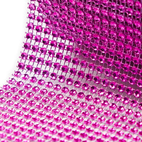 Diamond Rhinestone Trimming SV571608 Fuchsia A2