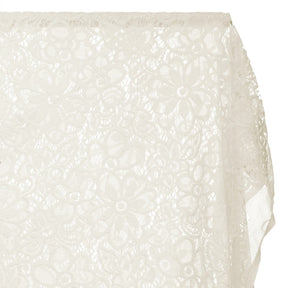 Florence Stretch Lace Fabric SV573511 Off White Image A1