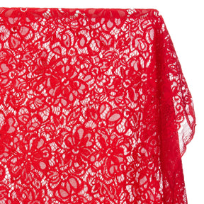 Florence Stretch Lace Fabric SV573512 Red Image A1